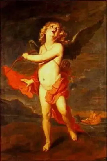 Cupido och Neptunus - Antoine van Dyck