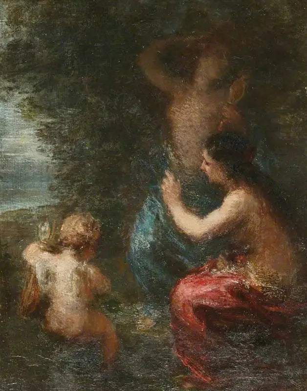 Cupido och Venus - Henri Fantin-Latour