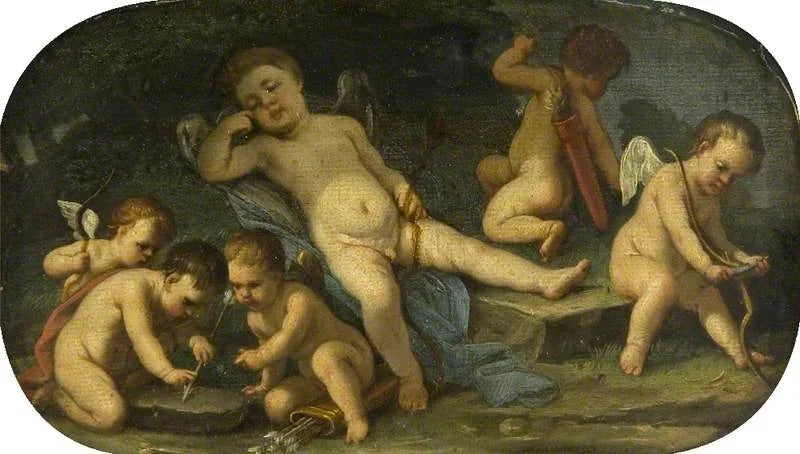 Cupido i aktion - Luca Giordano