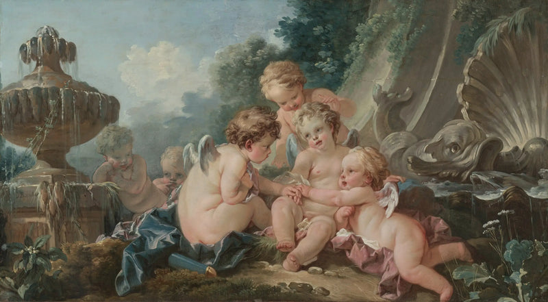 Cupido i konspiration - François Boucher