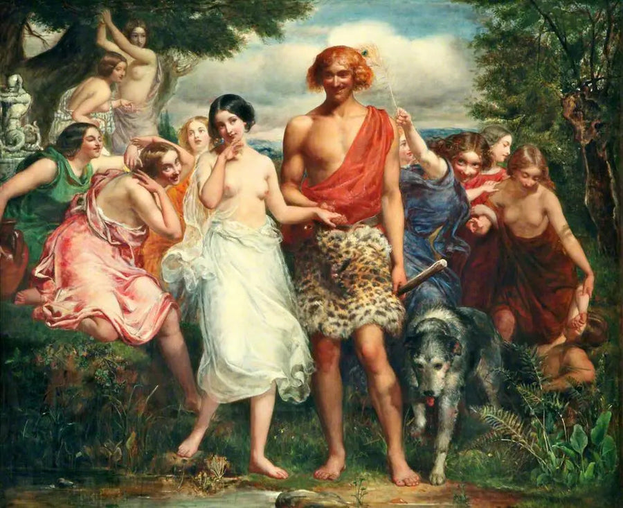 Cymon och Iphigenia - John Everett Millais