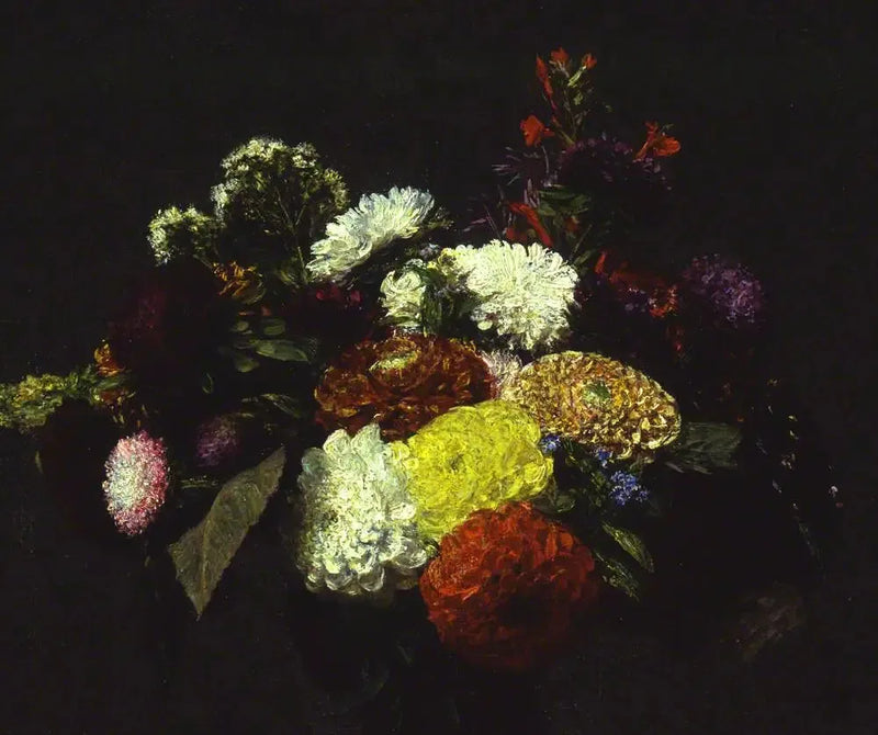  Dahlior - Henri Fantin-Latour