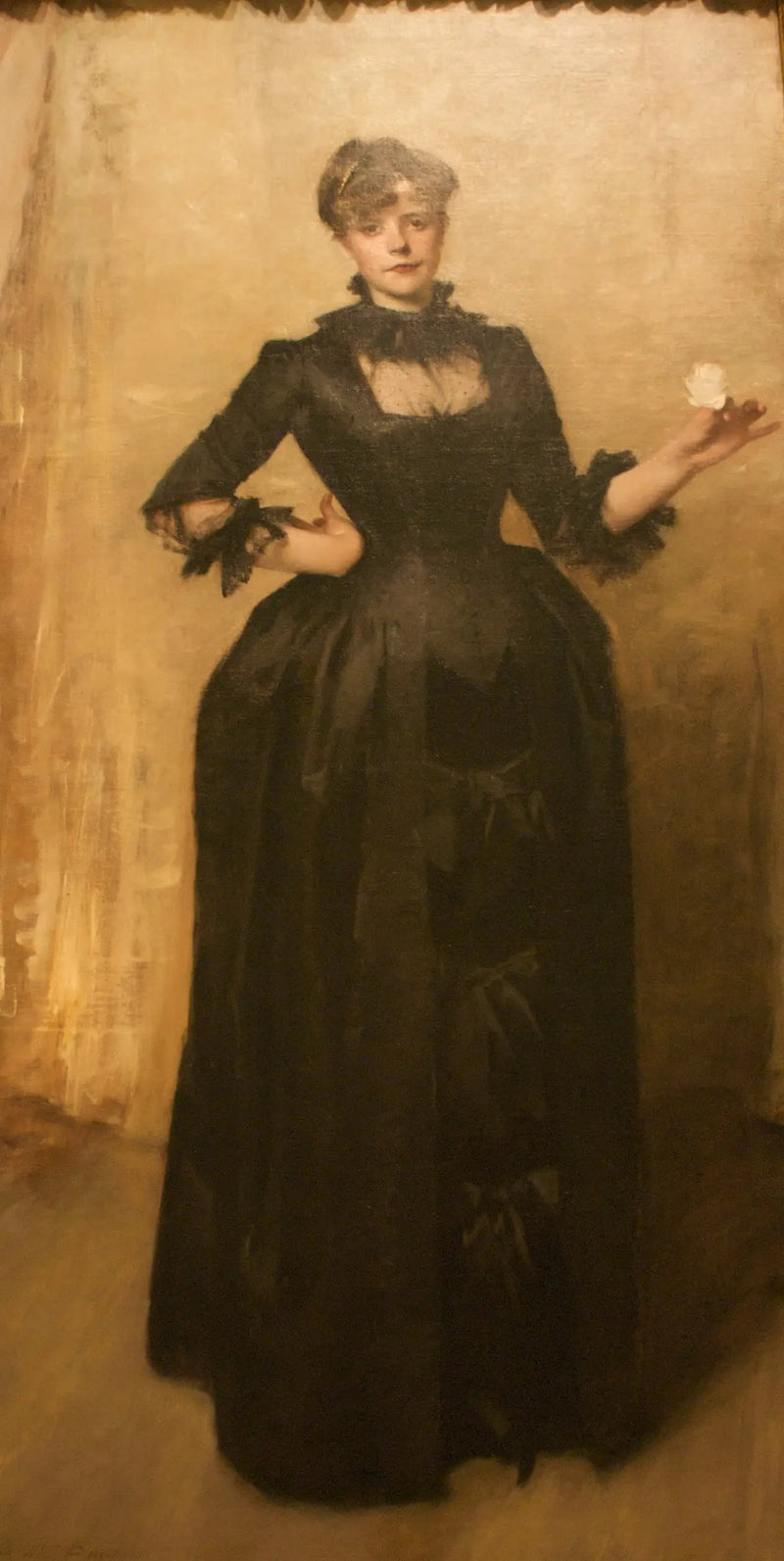 Dam med rosen (Charlotte Louise Burckhardt) - John Singer Sargent