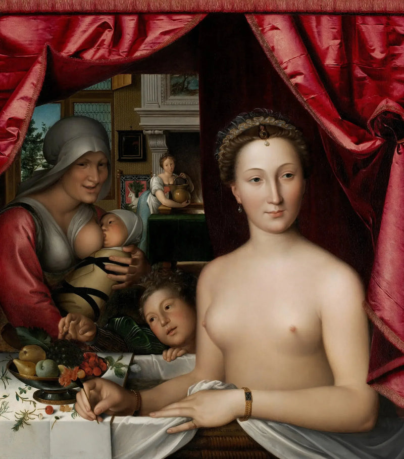 Dame au bain - François Clouet
