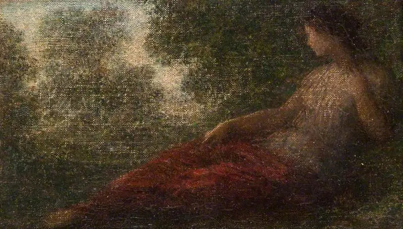 Dame i vila - Henri Fantin-Latour