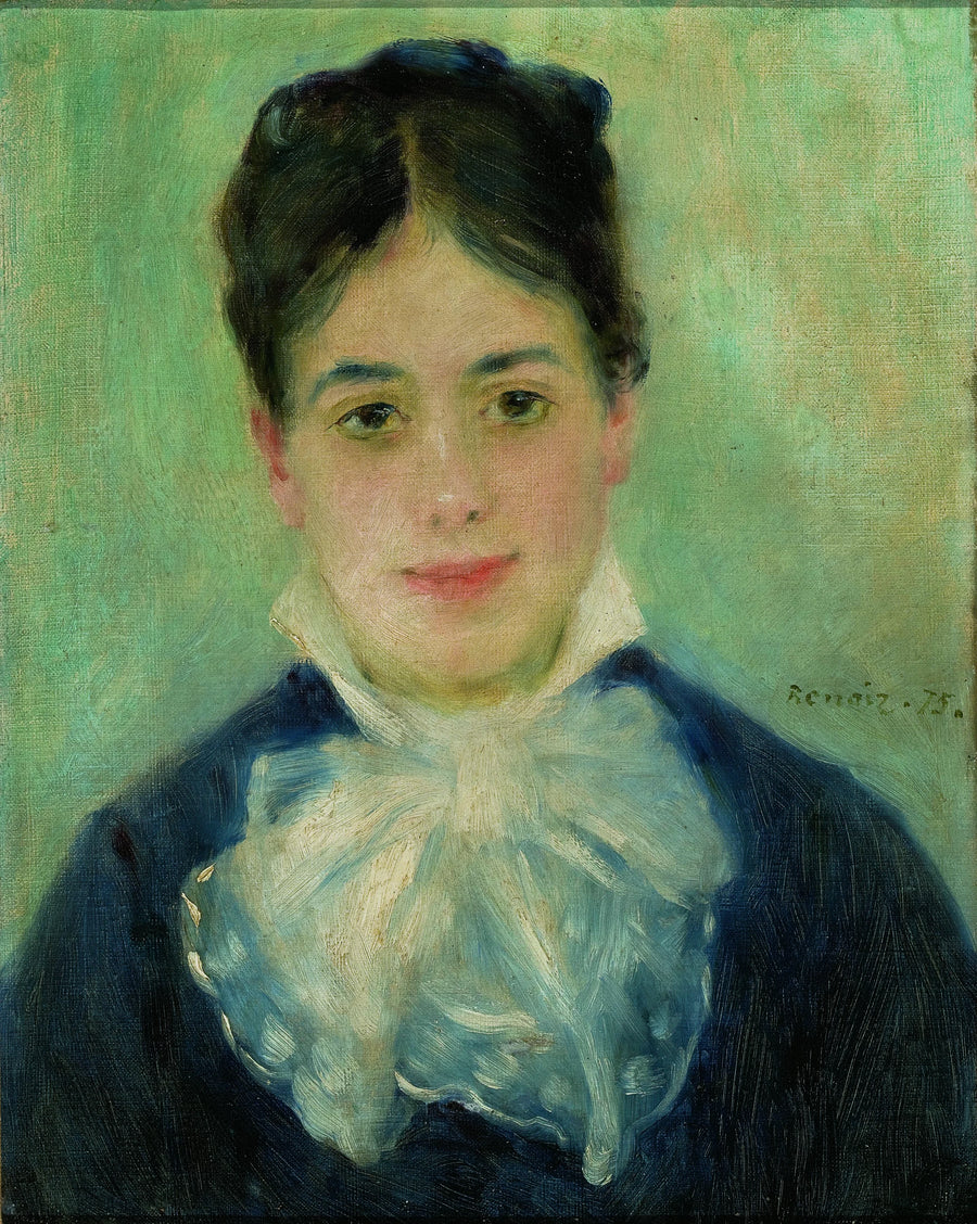 Porträtt av Alphonsine Fournaise - Pierre-Auguste Renoir