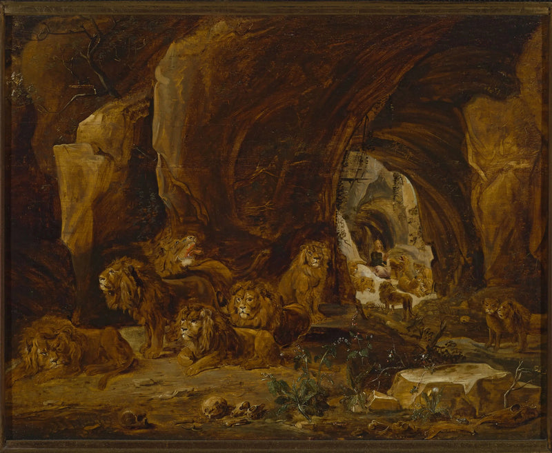 Daniel med lejonen - David Teniers den Yngre