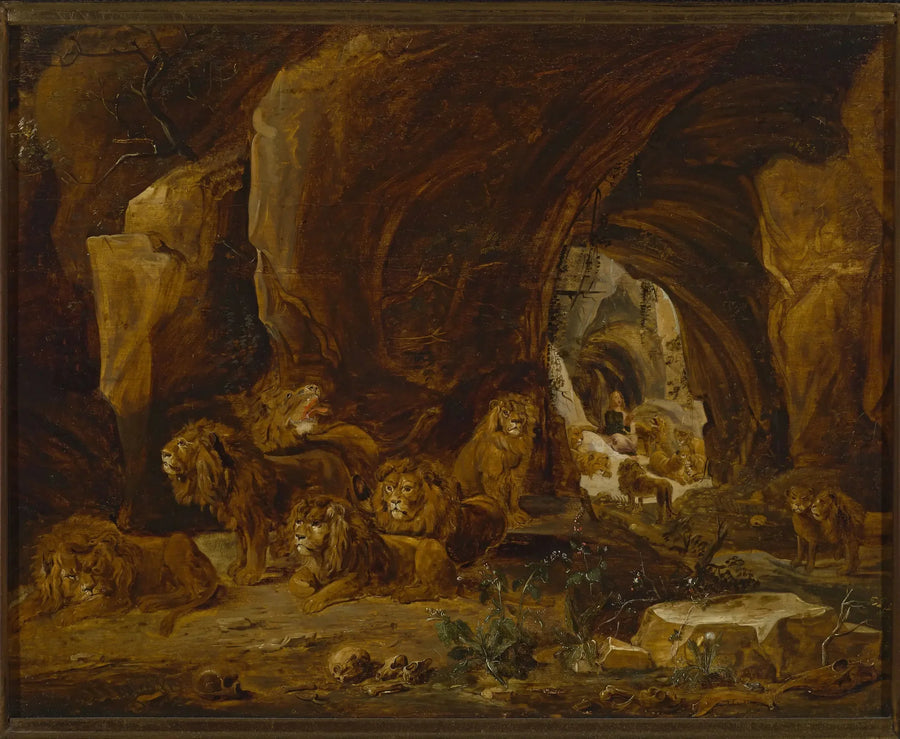 Daniel med lejonen - David Teniers den Yngre
