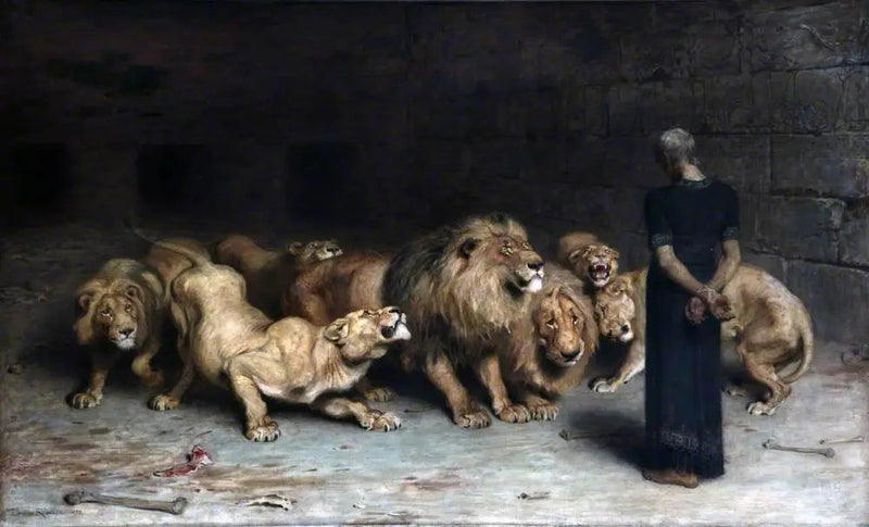 Daniel i lejonkulan - Briton Rivière