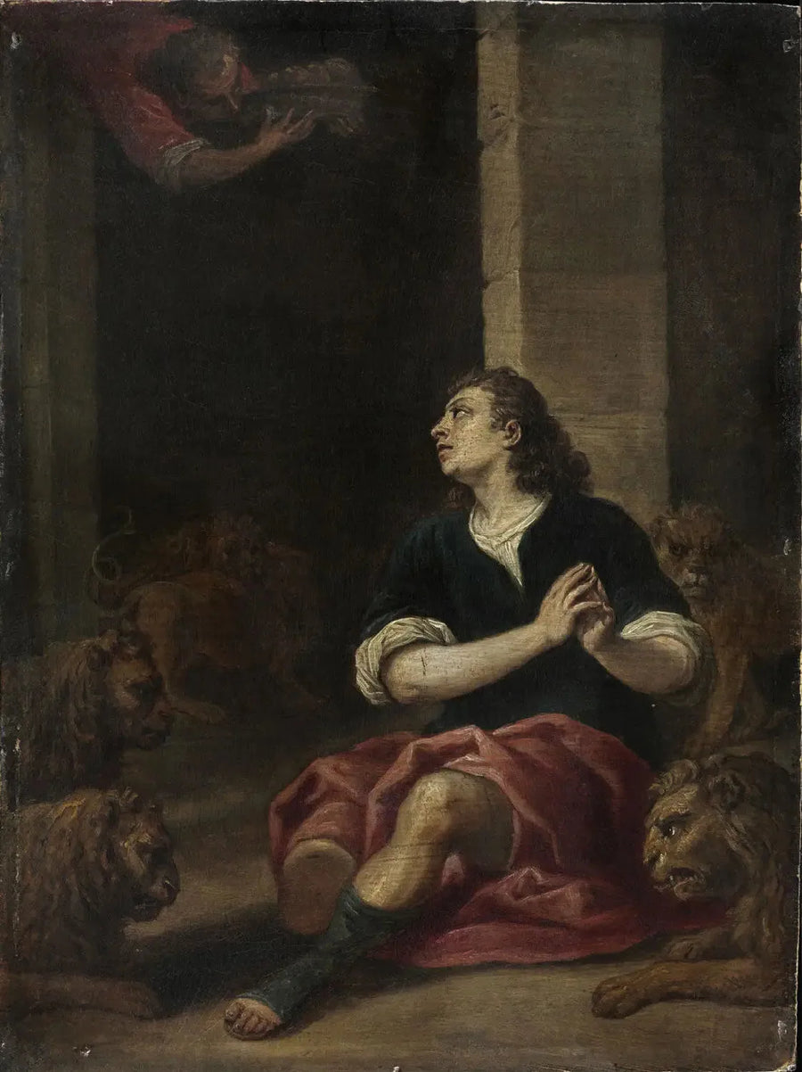 Daniel i lejonkulan - David Teniers den yngre