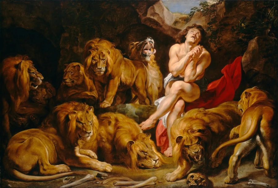 Daniel i lejonkulan - Peter Paul Rubens