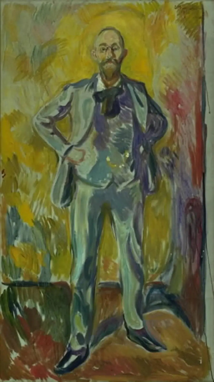 Reproduction du tableau « Daniel Jacobsen - Edvard Munch » par Alpha Reproduction en peinture à l’huile