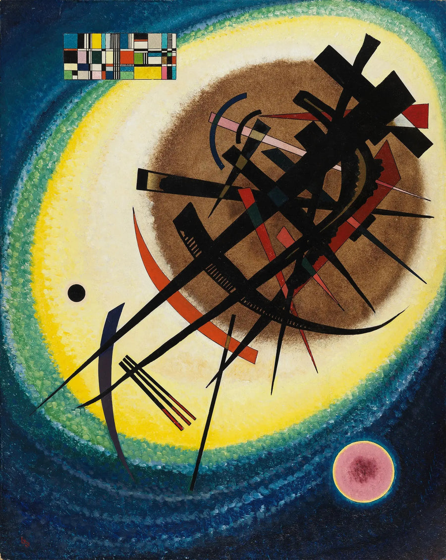 I den ljusa ovalen - Vassily Kandinsky