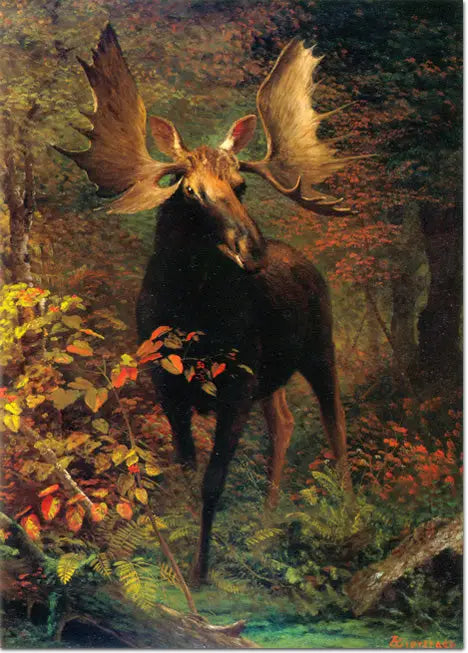 I skogen - Albert Bierstadt