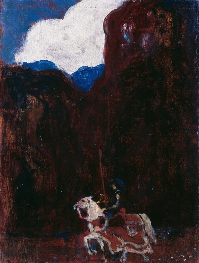 I skogen - Vassily Kandinsky