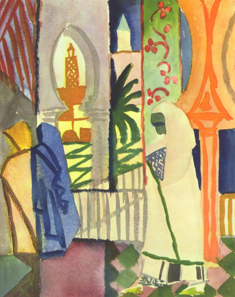 I templet - August Macke
