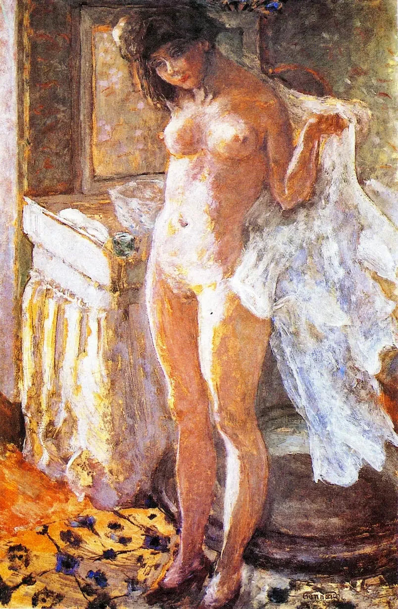 I toalettkabinetten - Pierre Bonnard