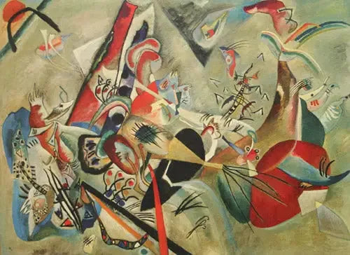 I grått - Vassily Kandinsky
