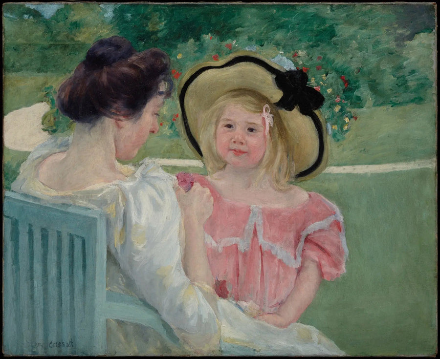 I trädgården - Mary Cassatt