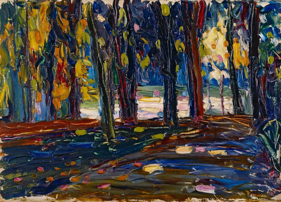 I Saint-Cloud-parken - Höst II - Vassily Kandinsky