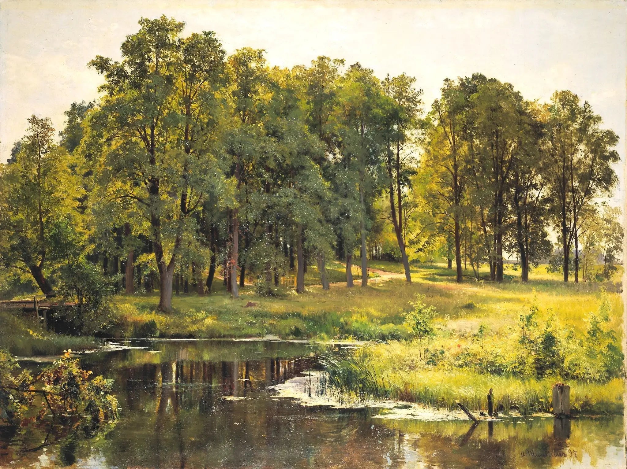 Dans le parc - Ivan Chichkine - Alpha Reproduction
