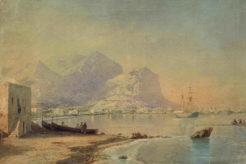 I hamnen - Ivan Aïvazovski