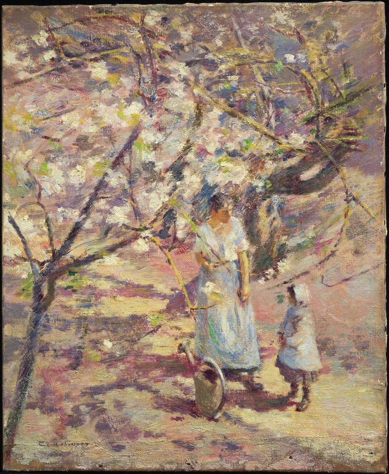 I fruktträdgården - Theodore Robinson