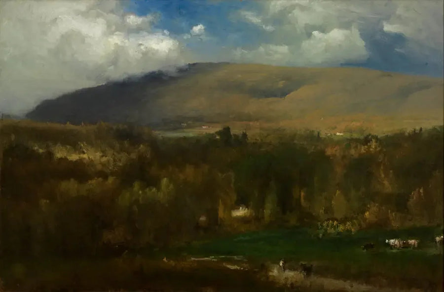 I Berkshire-bergen - George Inness