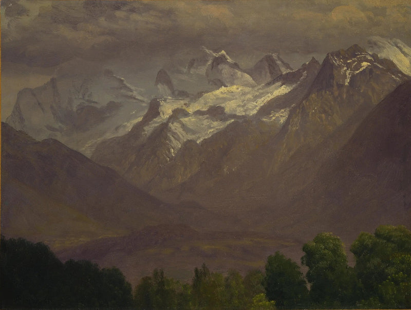 I de höga bergen - Albert Bierstadt