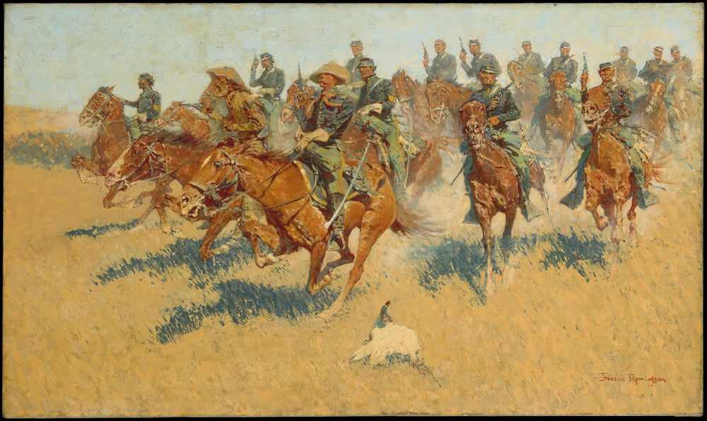 Dans les plaines du Sud - Frederic Remington - Alpha Reproduction