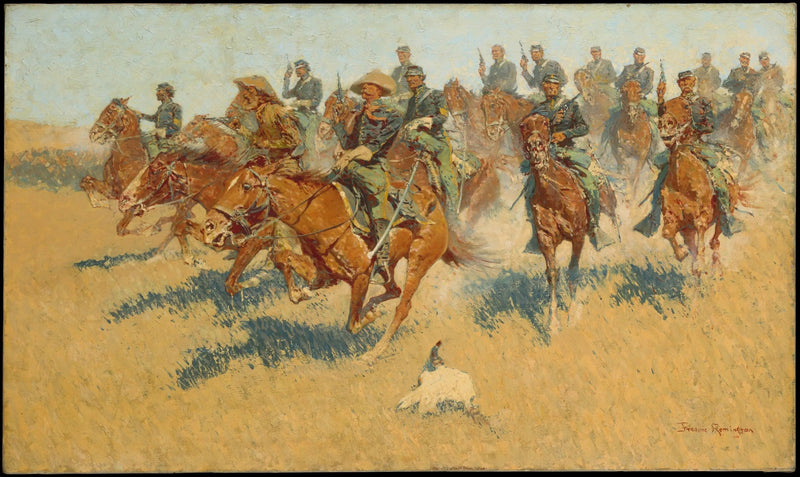 I de södra slätterna - Frederic Remington