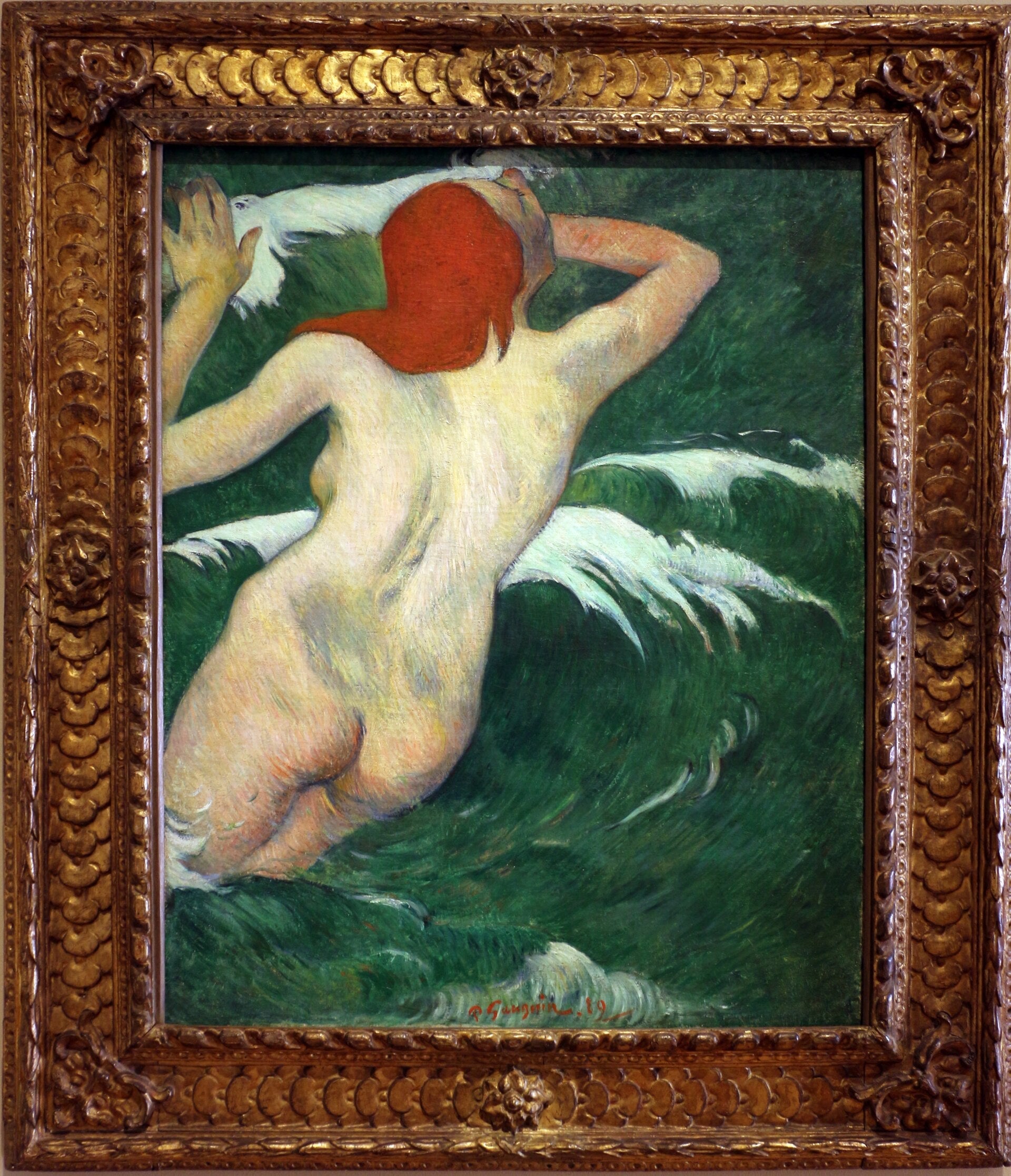 I vågorna - Paul Gauguin