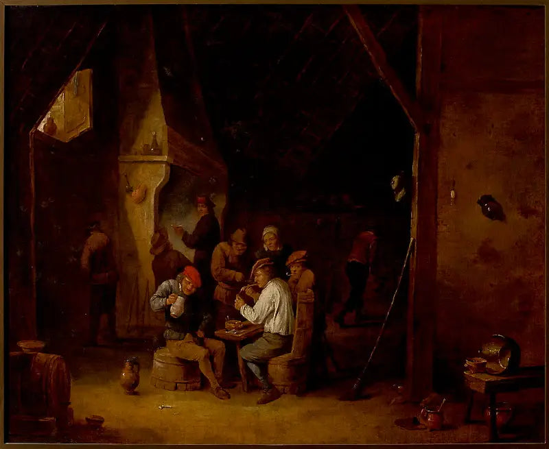 I en taverna - David Teniers den yngre