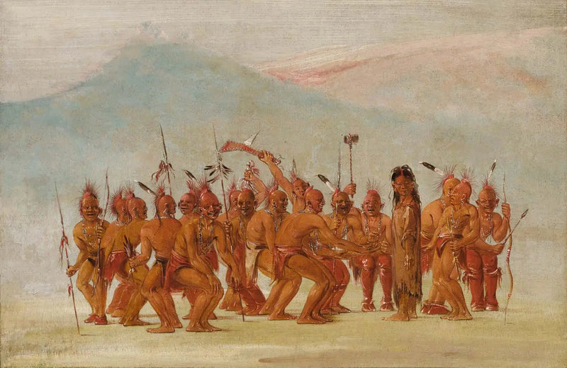 Dans vid Berdash - George Catlin