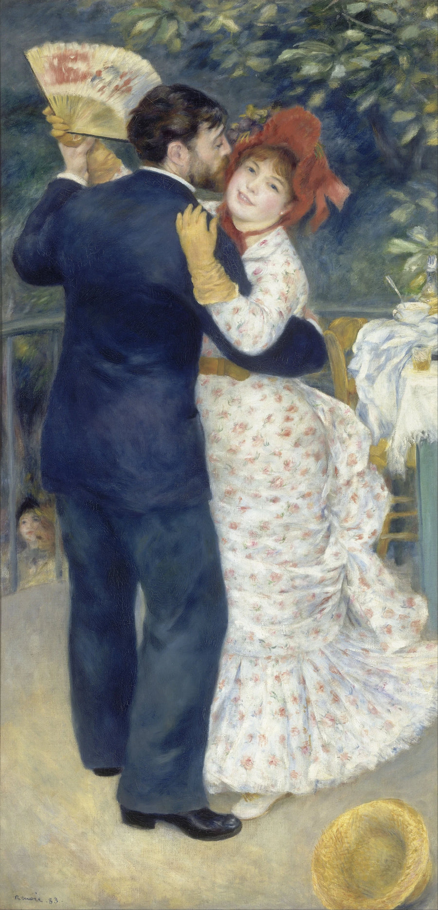 Dansa på landsbygden - Pierre-Auguste Renoir
