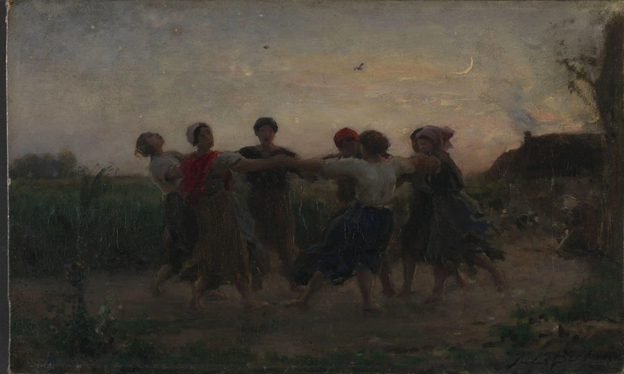 Dansens av Sankt Johannes i Courrières - Jules Breton