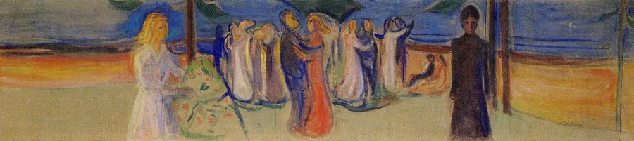Dans på stranden (Frinse Reinhardt) - Edvard Munch