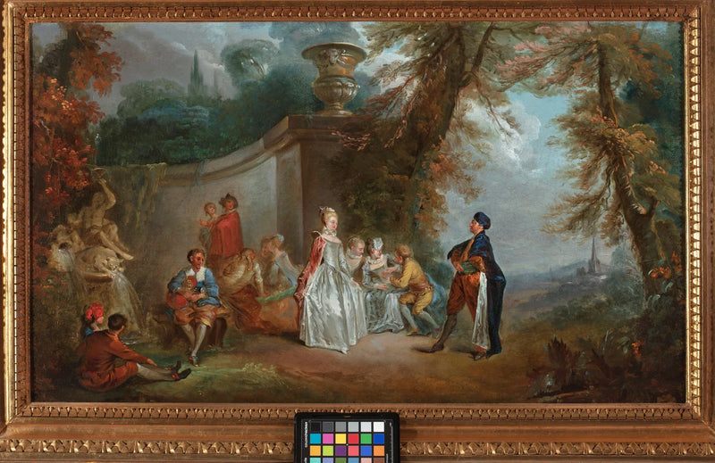 Venetisk dans (Venetiska fester) - Antoine Watteau