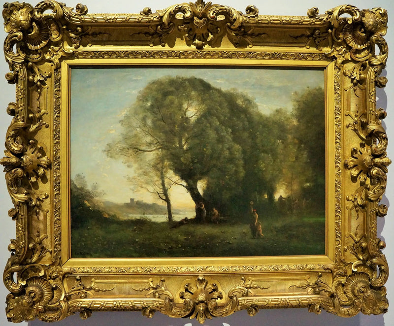 Virgilianska danser - Jean-Baptiste Camille Corot