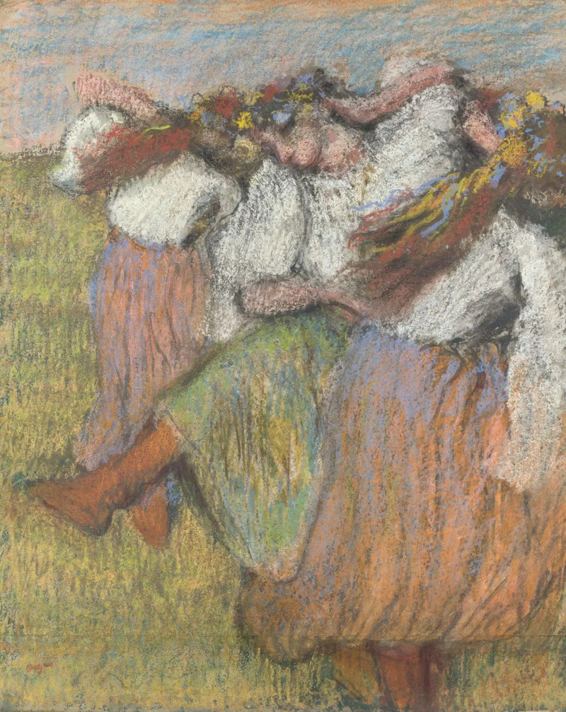 Ukrainska dansare - Edgar Degas