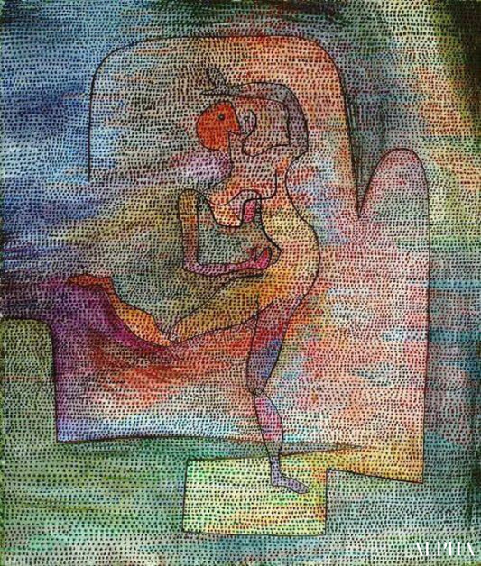 Danseuse - Paul Klee - Reproductions de tableaux et peintures haut de gamme