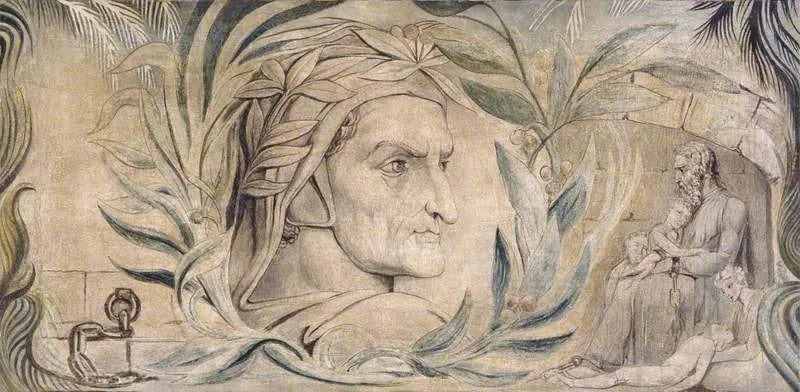 Dante Alighieri (cirka 1265-1321) - William Blake