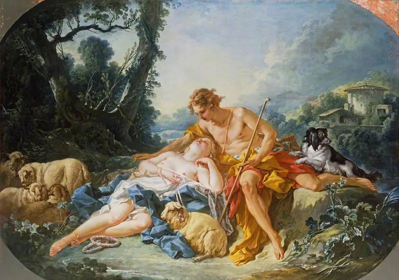 Daphnis och Chloe - François Boucher
