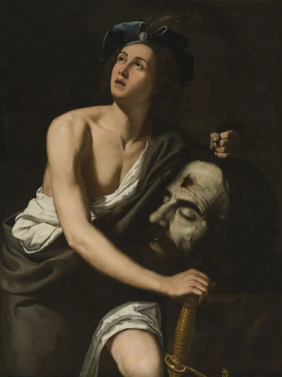 David med Goliats huvud - Artemisia Gentileschi