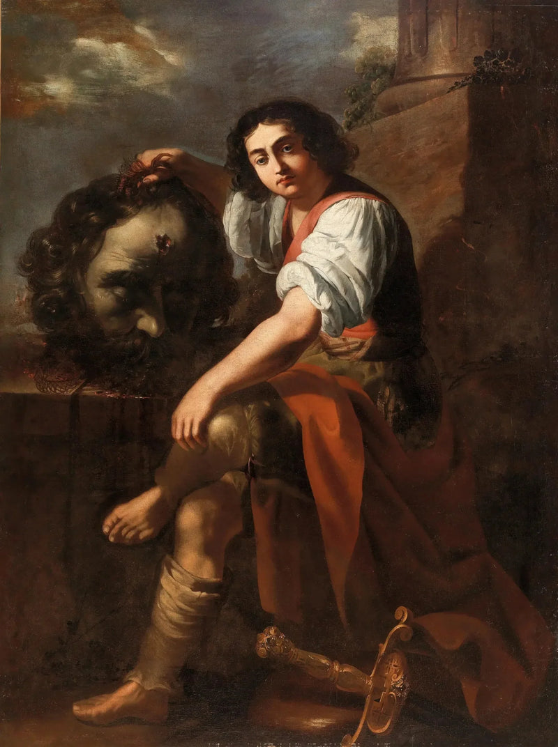 David med Goliats huvud - Artemisia Gentileschi