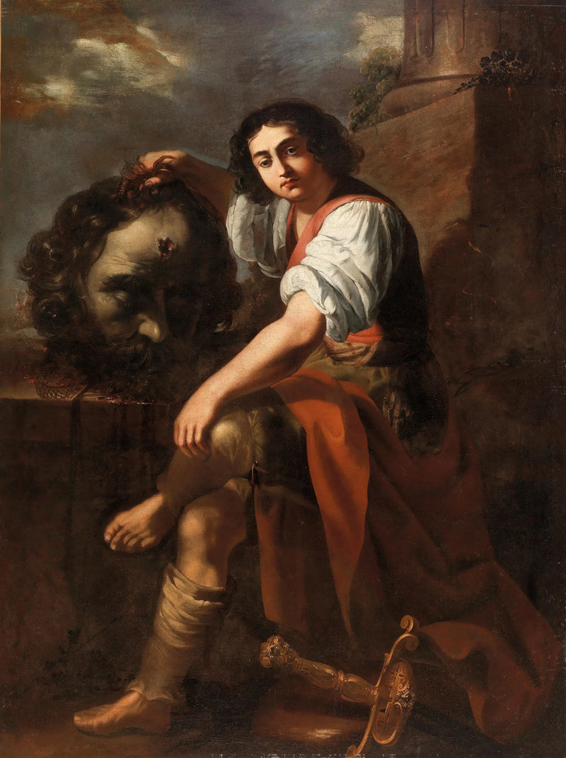 David med Goliats huvud - Artemisia Gentileschi