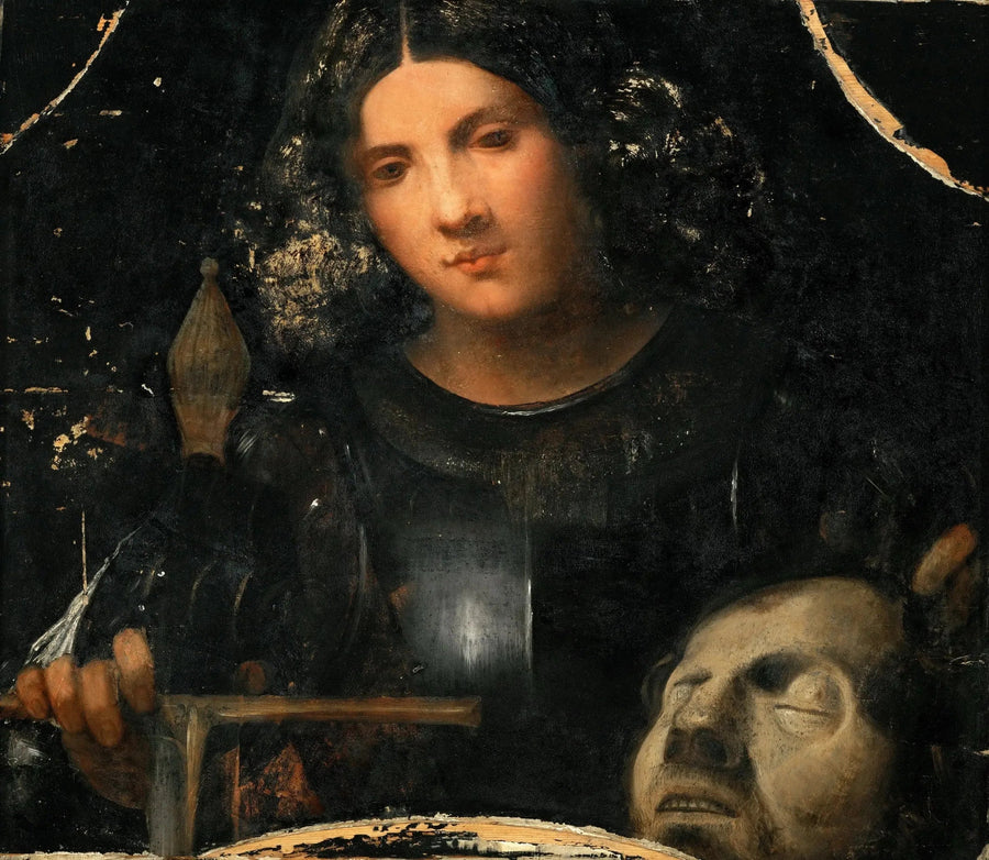 David med Goliaths huvud - Giorgione
