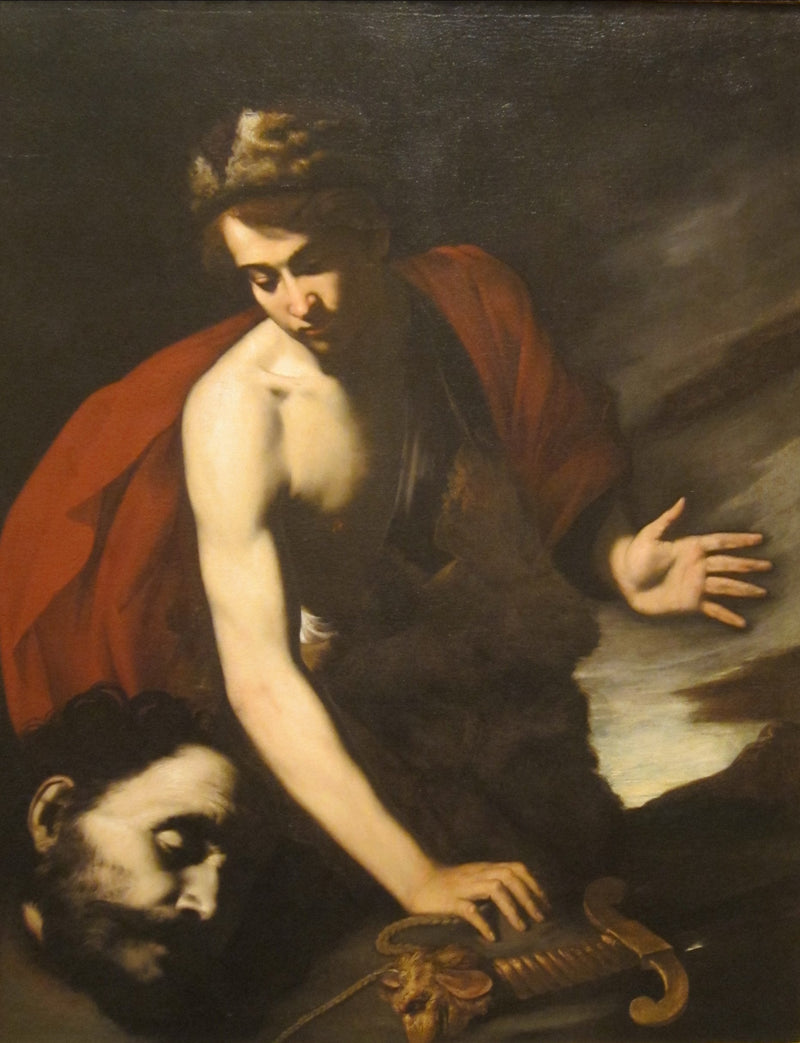 David med Goliaths huvud - Jusepe de Ribera