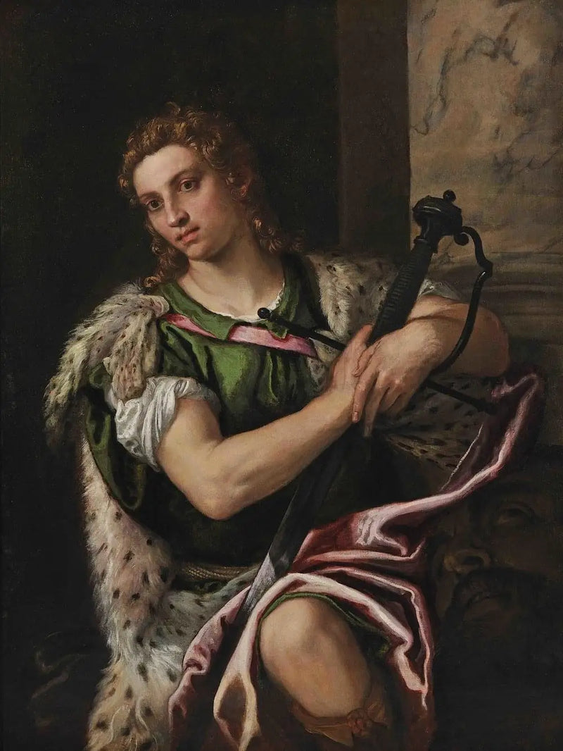 David med Goliats huvud - Paul Véronèse