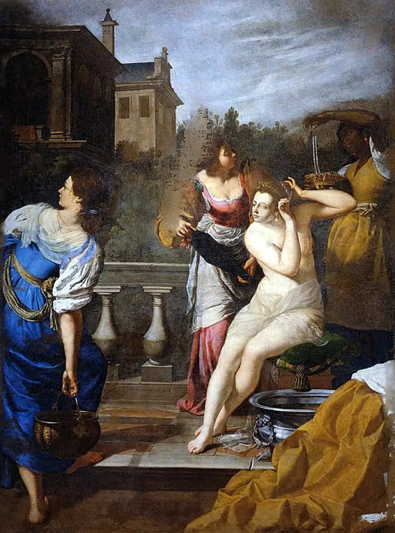 David och Batseba - Artemisia Gentileschi